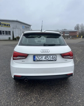 Audi A1 cena 47000 przebieg: 130000, rok produkcji 2015 z Gryfice małe 137